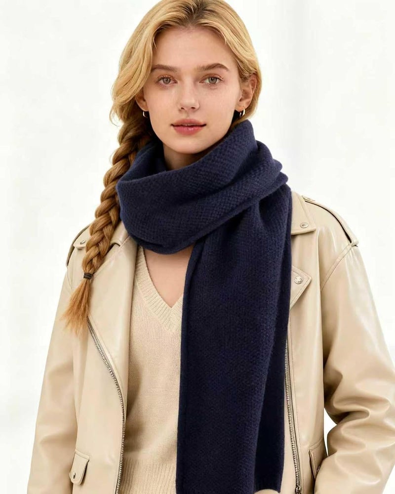 JOYPICKS Women's Long Knit Scarf Winter Chunky Scarfs Warm Big Wrap Thick Winter Fashion Scarves for Outdoor Men & Women - Image 4